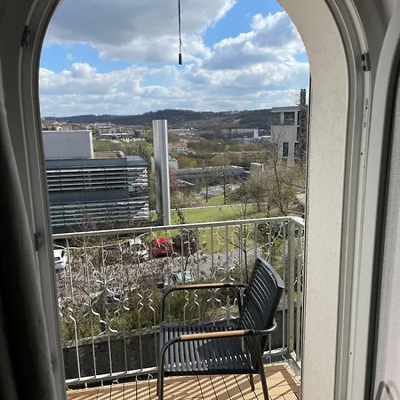 Giebelglueck - 3 Zimmer, Direkt An Der Uniklinik, 2 Schlafzimmer, 4 Gaeste, Wlan 公寓 维尔茨堡